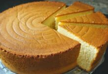 طريقة عمل الكيكة العادية بثلاث بيضات