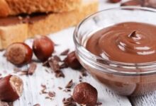 طريقة عمل النوتيلا في البيت بالكاكاو بدون بندق