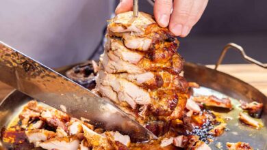 طريقة عمل شاورما الفراخ زى المحلات