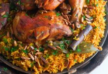 طريقة عمل كبسة الفراخ بالارز البسمتي