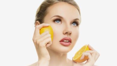 فوائد الليمون للبشره الدهنيه