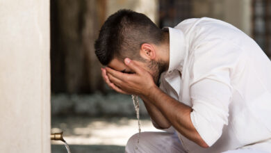 كيفية الوضوء