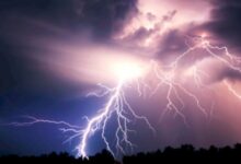 الفرق بين الرعد والبرق