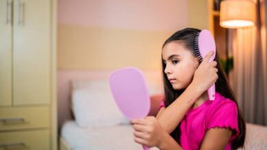 تسريحات شعر للمدرسة سهلة